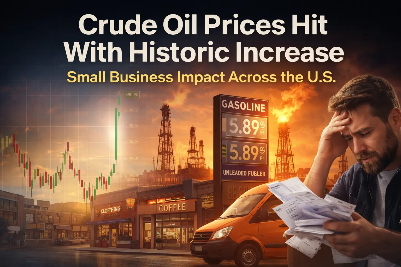 OIL PRICES SURGED 35% IN A WEEK. Is Your Business Protected?