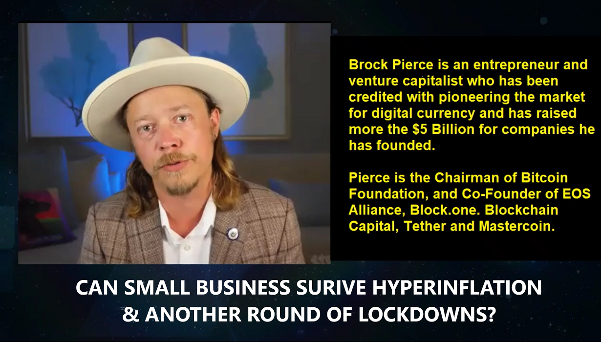 Brock Pierce – Small Business, Pandemic Economy and Crypto